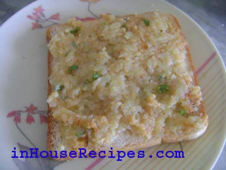 Spicy Potato Toast- spread it on the toast